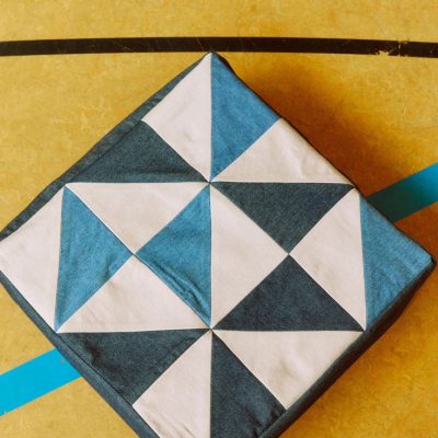 sitzkissen lionel naehen kostenlos schnittmuster patchwork sitzkissen naehidee gratis