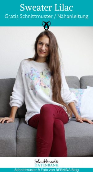 sweater naehen kostenlos naehanleitung oversize pullover fuer damen und fuer kinder naehidee gratis
