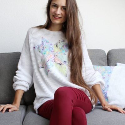 sweater naehen kostenlos naehanleitung oversize pullover fuer damen und fuer kinder naehidee gratis