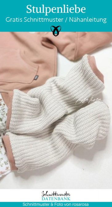 beinstulpen stulpenliebe kinder baby winter naehen kostenlos schnittmuster gratis pdf download naehidee