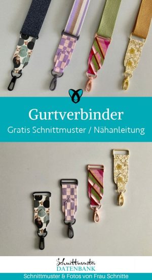 gurtverbinder stoff tasche stoffreste naehen kostenlos schnittmuster gratis pdf download naehidee