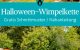 halloween wimpelkette kuerbisse stoffreste naehen kostenlos schnittmuster gratis pdf download naehidee