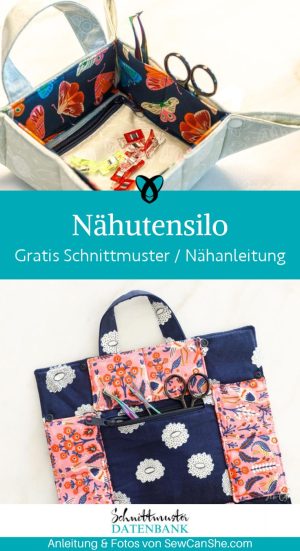 naehutensilo organizer naehzubehoer naehen kostenlos gratis freebook naehidee naehanleitung