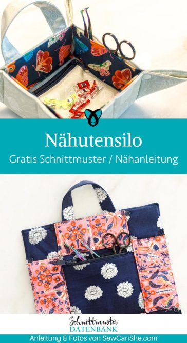 naehutensilo organizer naehzubehoer naehen kostenlos gratis freebook naehidee naehanleitung