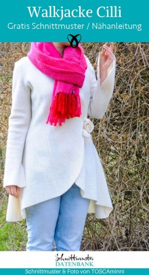 walkjacke cilli damen herbst godets naehen kostenlos schnittmuster gratis pdf download naehidee