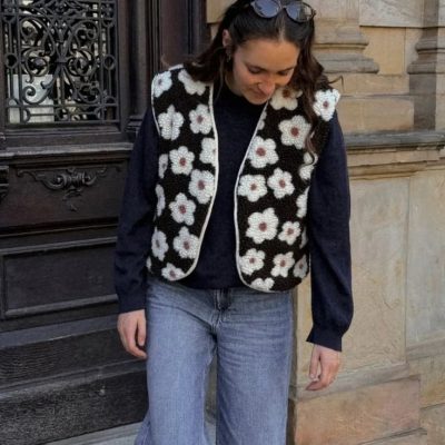 teddyweste weste aermellos damen winter herbst kleidung naehen kostenlos schnittmuster gratis pdf download naehidee